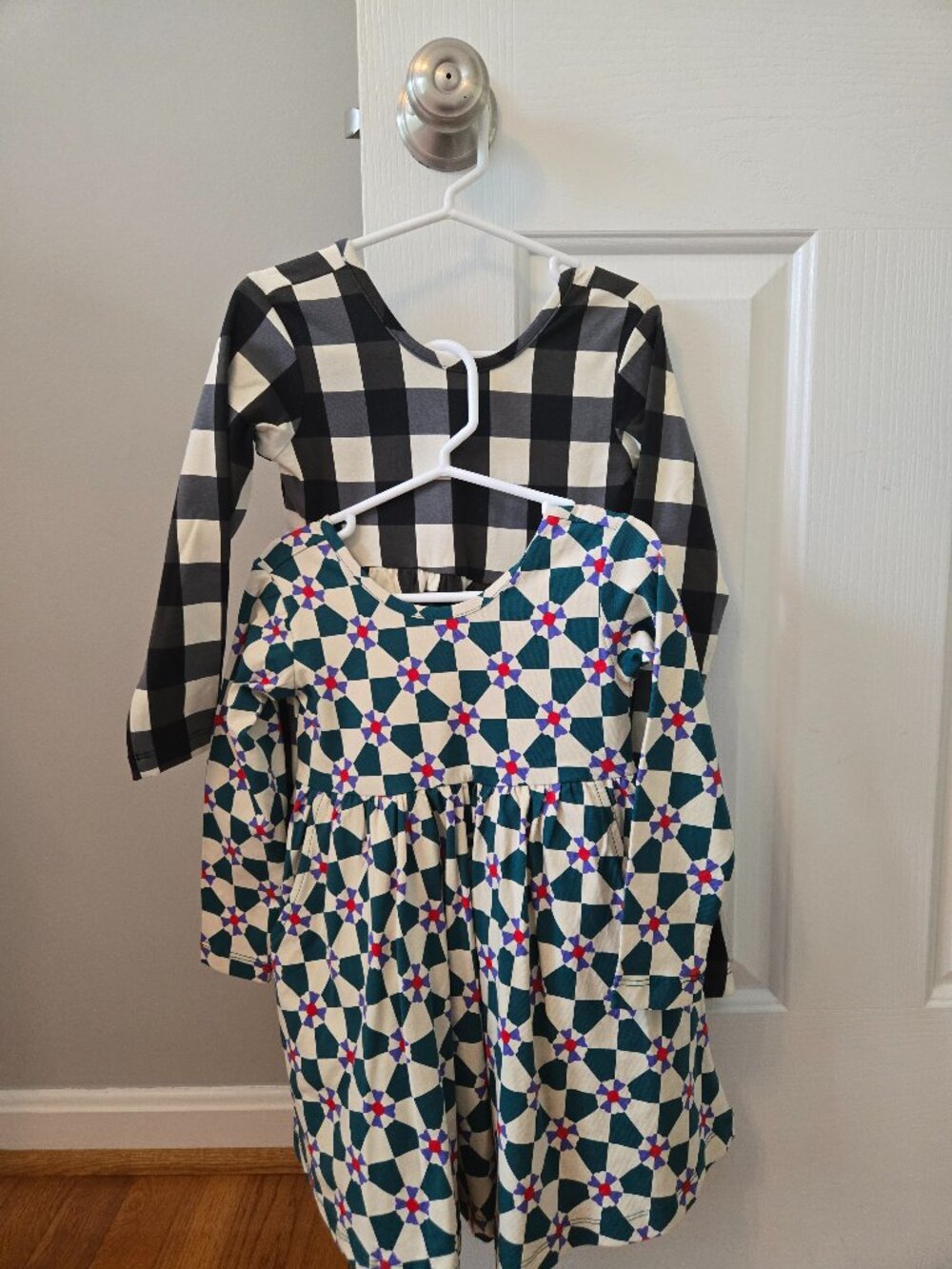Girls Hanna Andersson size 3T long sleeved dresses